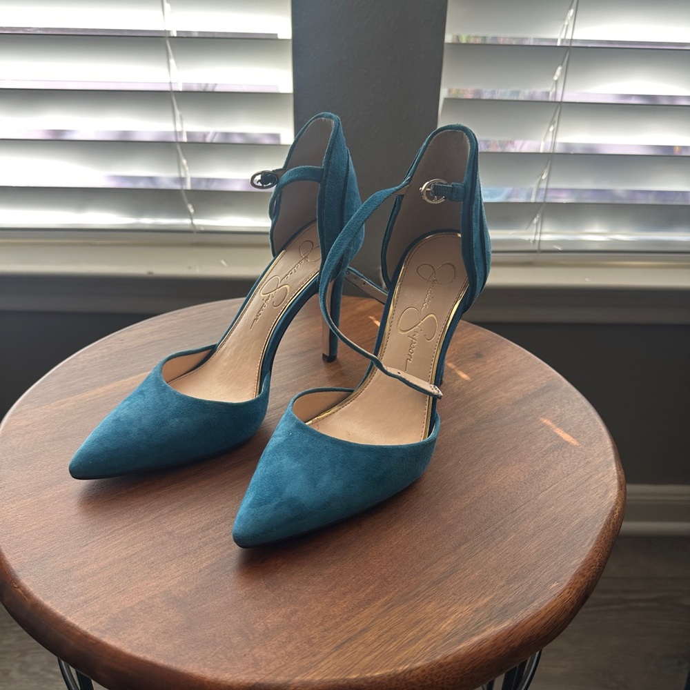 Beautiful blue heels